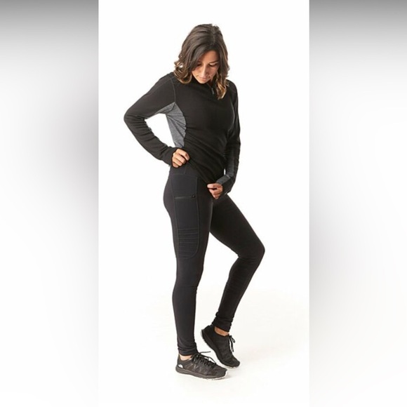 Smartwool Pants - Smartwool - Womens Merino Sport Moto Tight size small